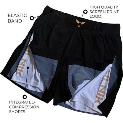 Gladiator MMA-Short Black/Gold