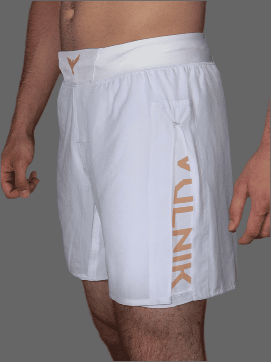 Gladiator MMA-Short White/Gold